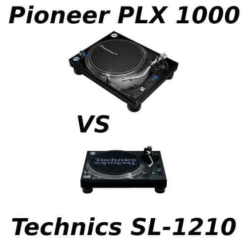 Pioneer PLX 1000 vs Technics SL-1210