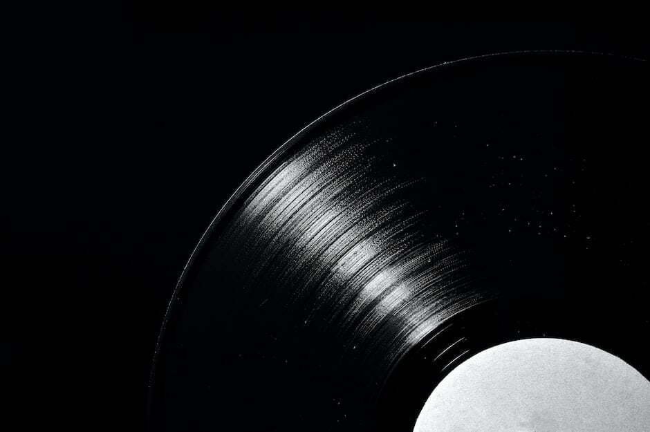 Close-Up Photo Of Vinyl Disc